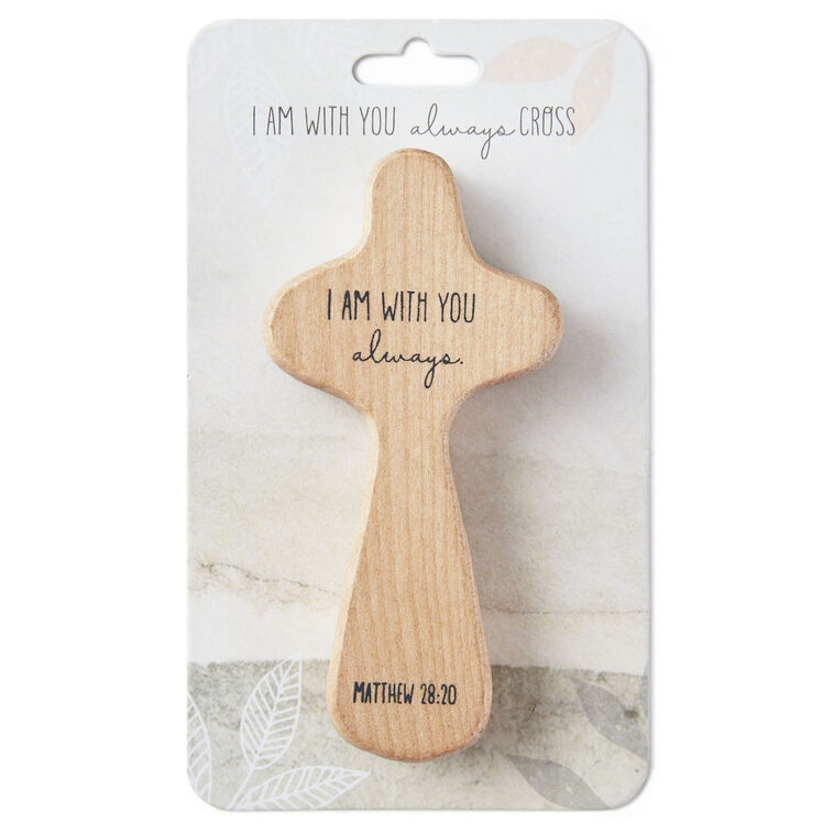 Hallmark With You Always Handheld Comfort Cross