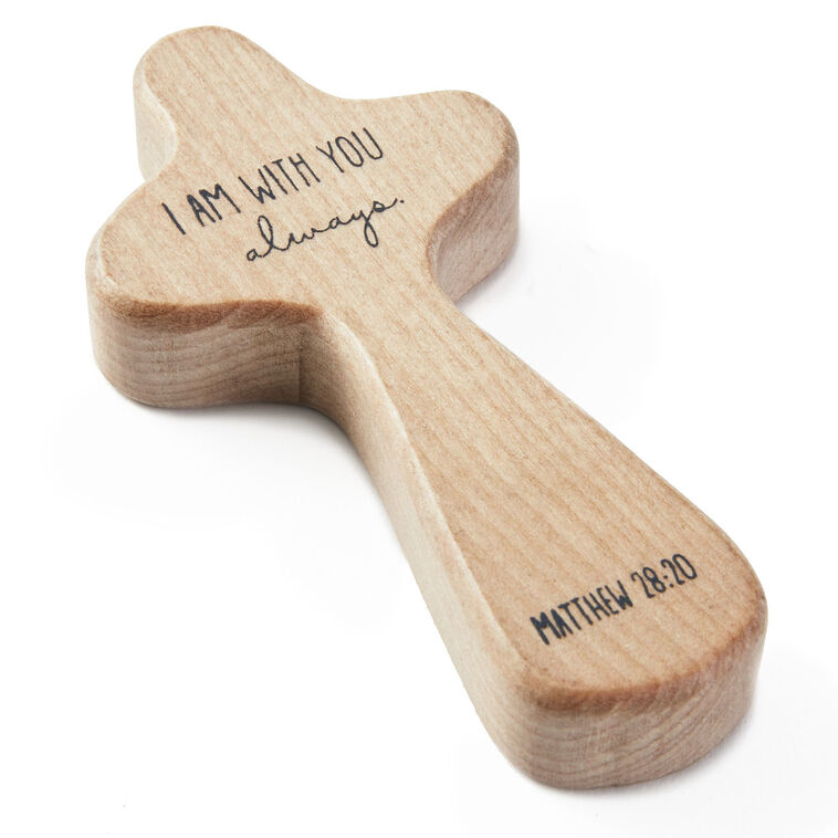 hallmark With You Always Handheld Comfort Cross