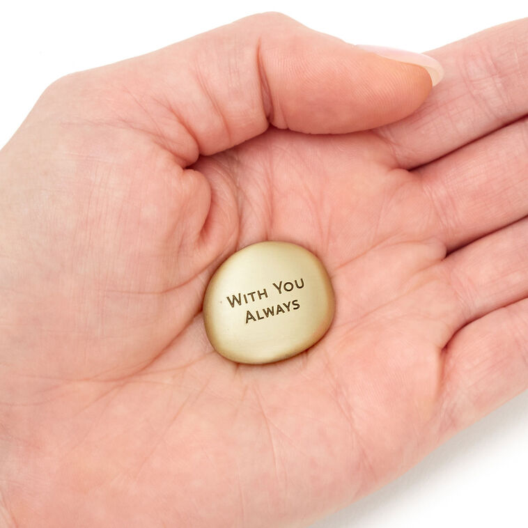 Hallmark With You Always Metal Pocket Token