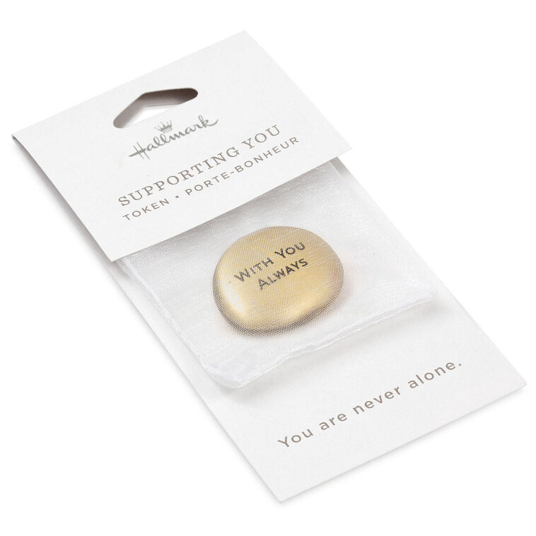 Hallmark With You Always Metal Pocket Token