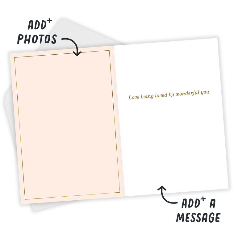 Hallmark With You Beside Me Custom Love Card