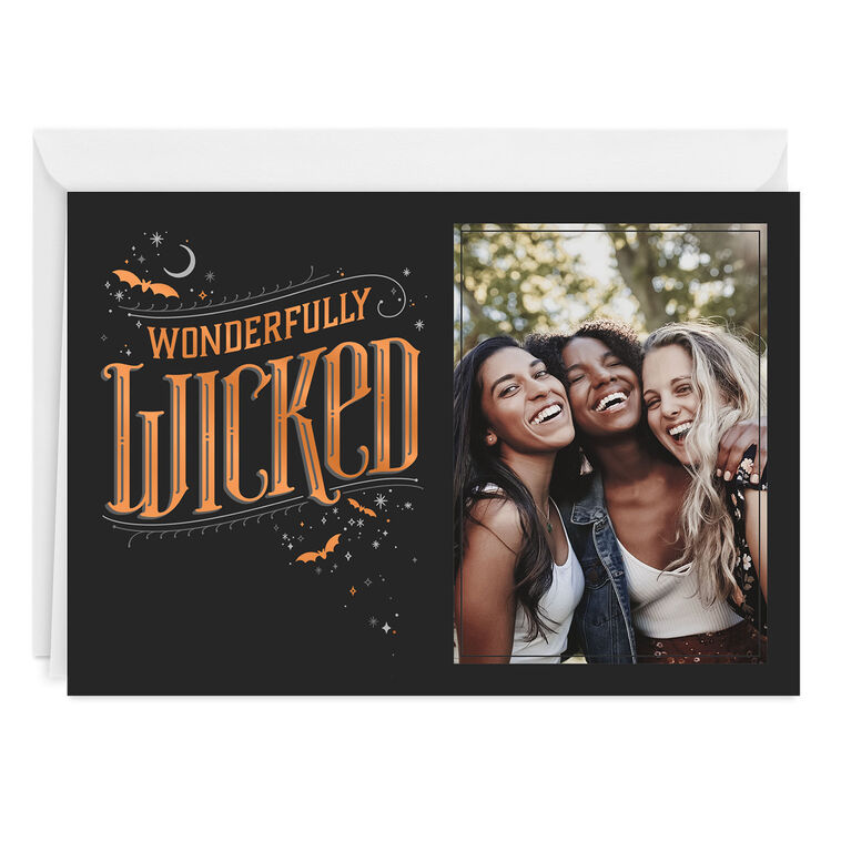 hallmark Wonderfully Wicked Custom Halloween Card