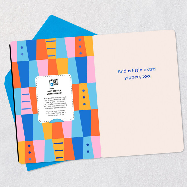 Hallmark Woo Hoo Venmo Congratulations Card