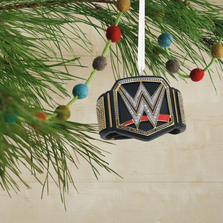 Hallmark WWE Championship Hallmark Ornament