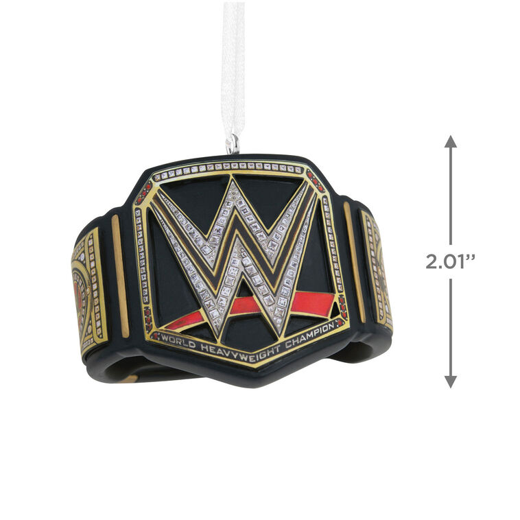 Hallmark WWE Championship Hallmark Ornament
