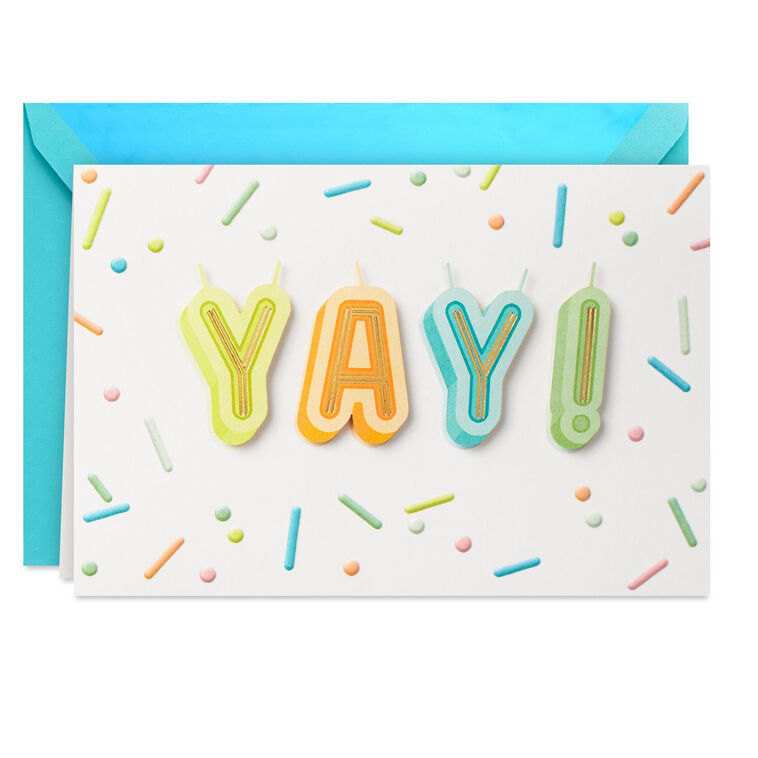 hallmark Yay Birthday Card for Kids