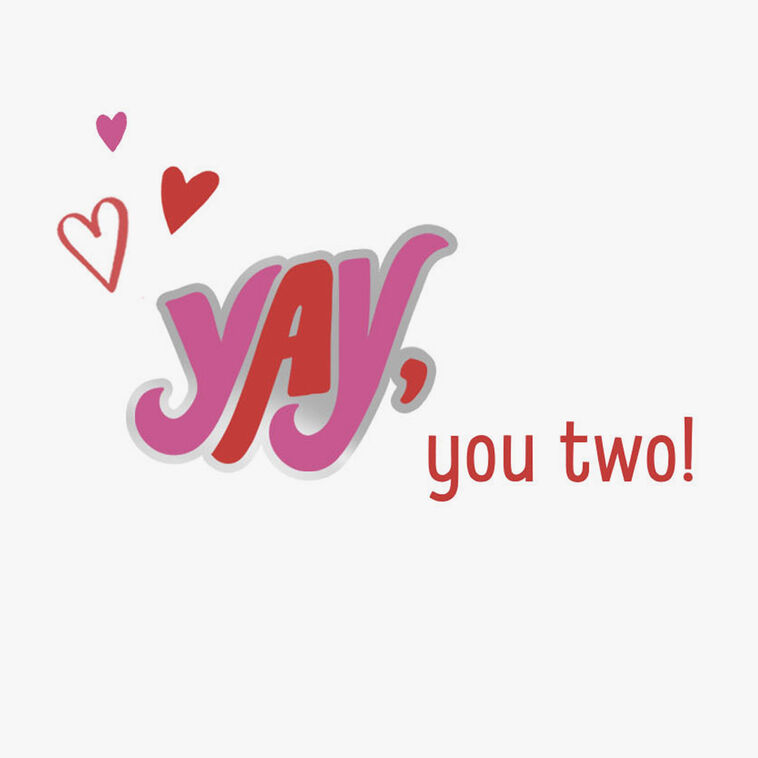 Hallmark Yay Love Venmo Wedding Card