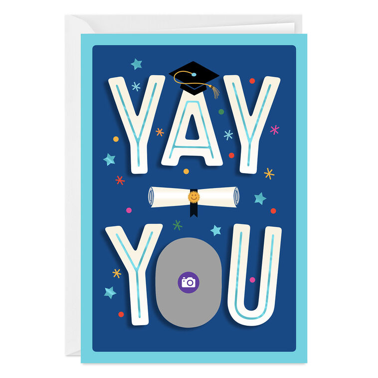 Hallmark Yay You Custom Graduation Card