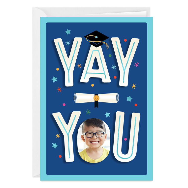 hallmark Yay You Custom Graduation Card