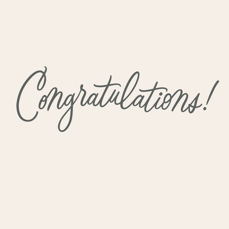 Hallmark Yay You Did It Congratulations Card