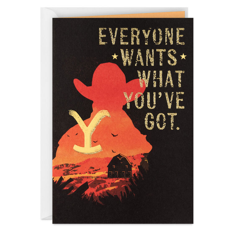 hallmark Yellowstone You're Legendary Card