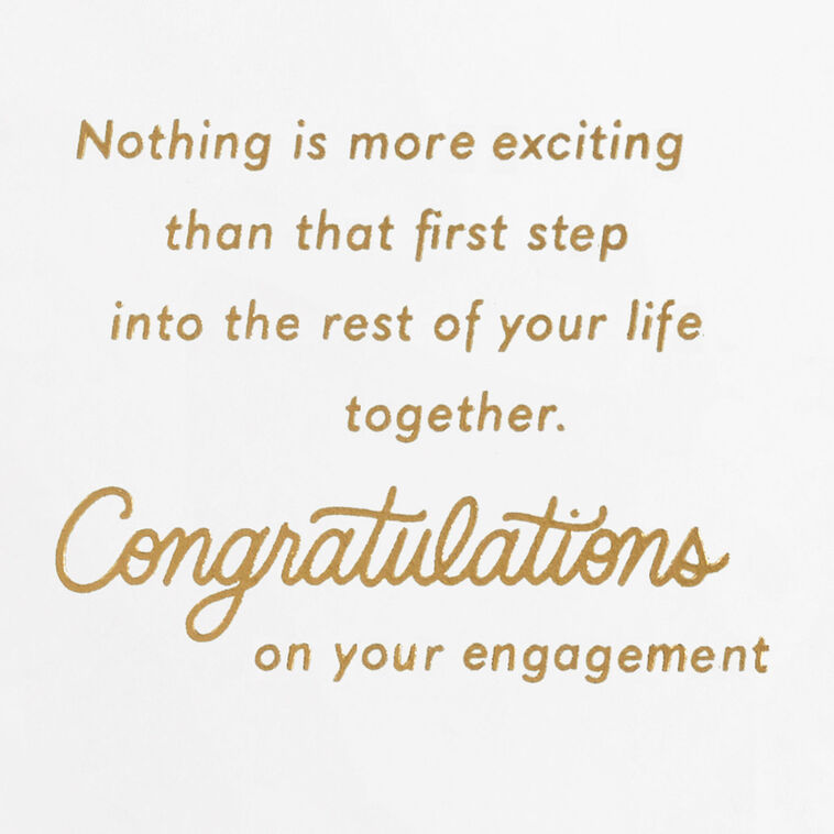 Hallmark Yes To Forever Engagement Card
