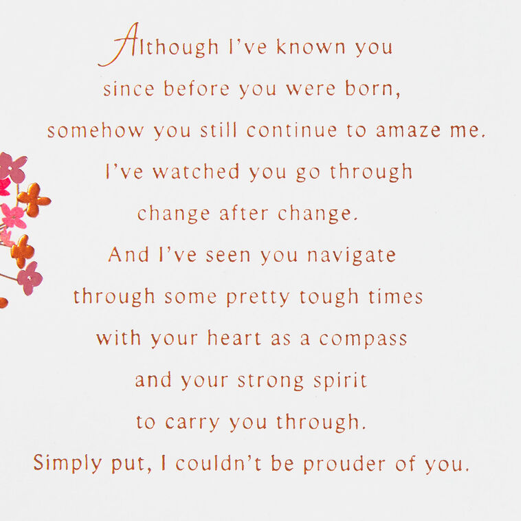 Hallmark You Amaze Me Birthday Card For Daughter