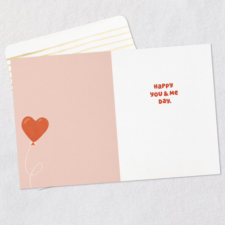 Hallmark You And Me Balloons Anniversary Card