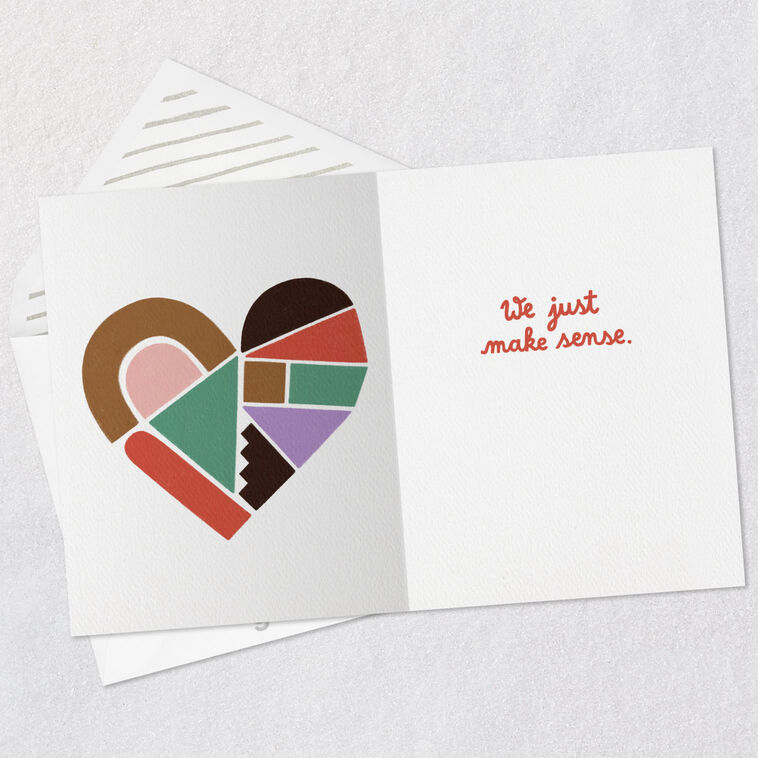 Hallmark You And Me Make Sense Card