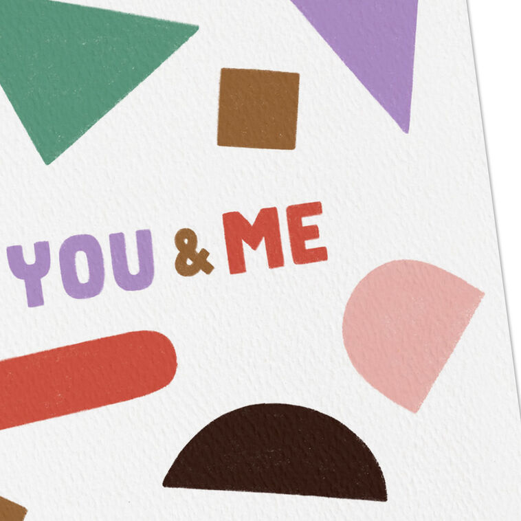 Hallmark You And Me Make Sense Card