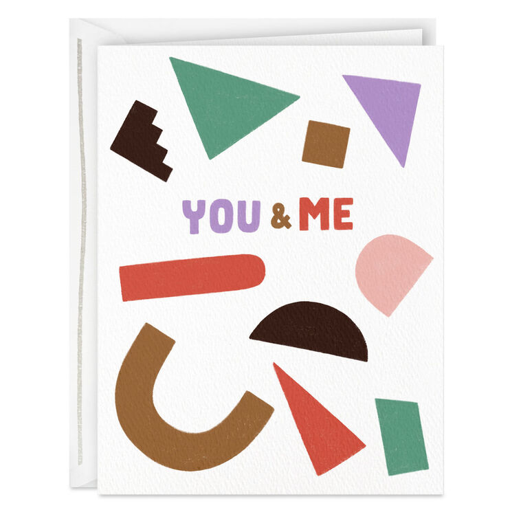 hallmark You and Me Make Sense Card