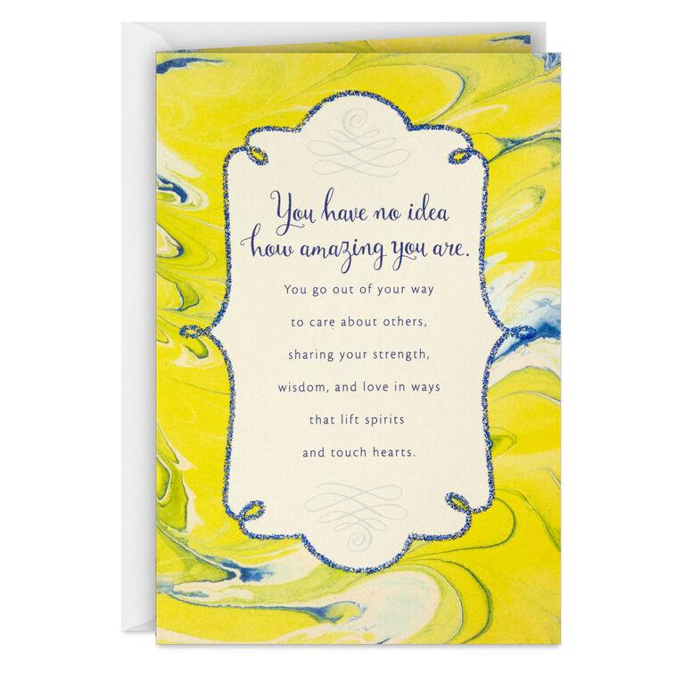 hallmark You Are Amazing Thank-You Card