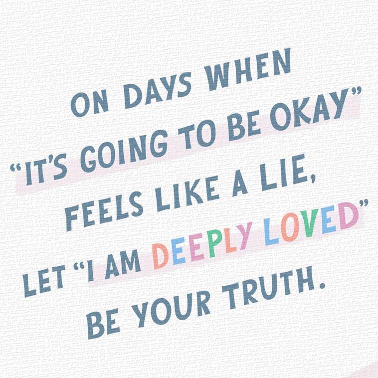 Hallmark You Are Deeply Loved Encouragement Card