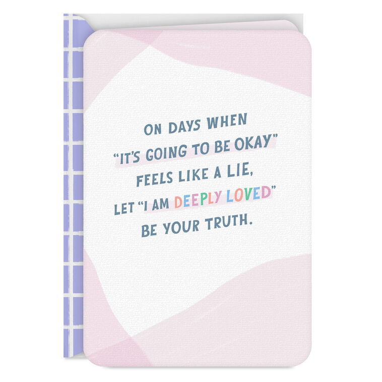 hallmark You Are Deeply Loved Encouragement Card