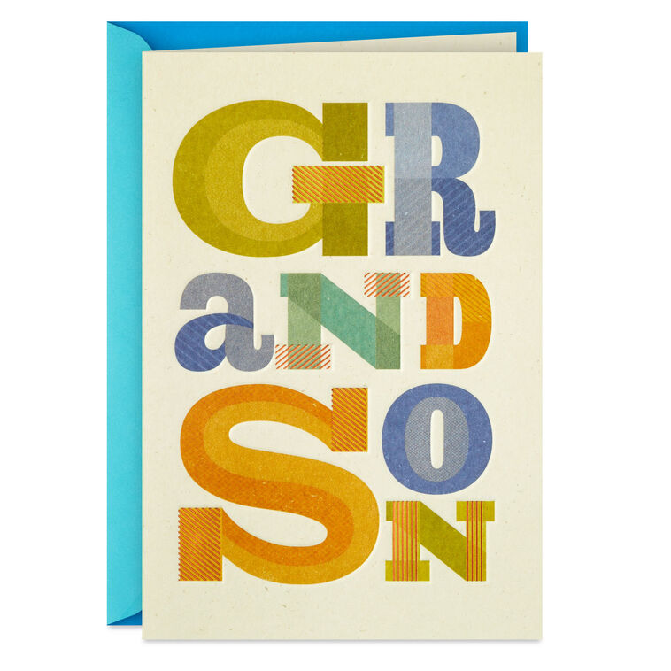hallmark You Are Loved Birthday Card for Grandson
