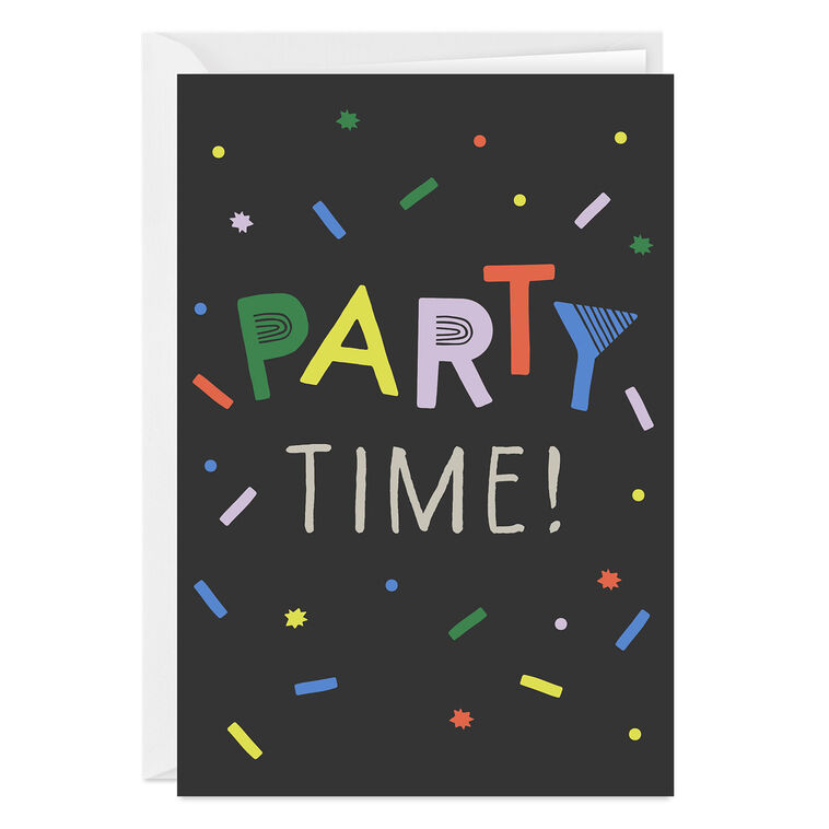 hallmark You Are the Party Custom Birthday Card