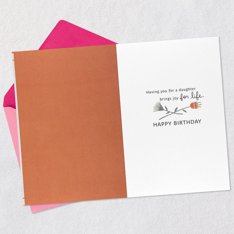 Hallmark You Bring Joy Birthday Card For Daughter