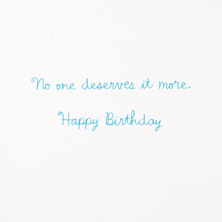 Hallmark You Deserve All The Sweets Birthday Card