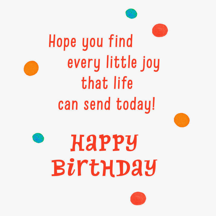 Hallmark You Deserve The Best Birthday Card