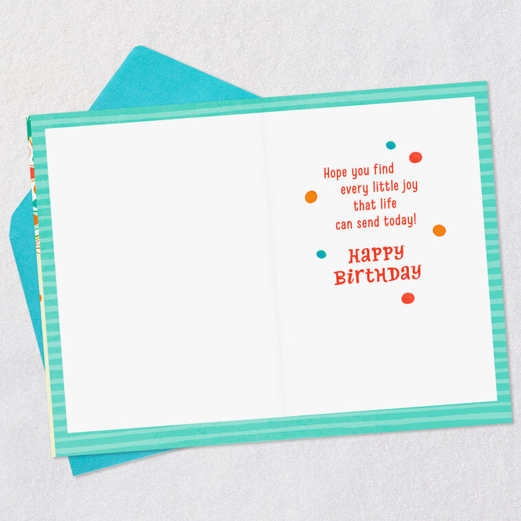 Hallmark You Deserve The Best Birthday Card