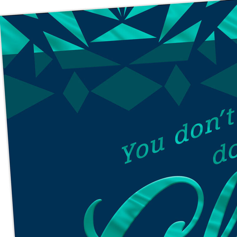 Hallmark You Deserve The Glory Thank You Card