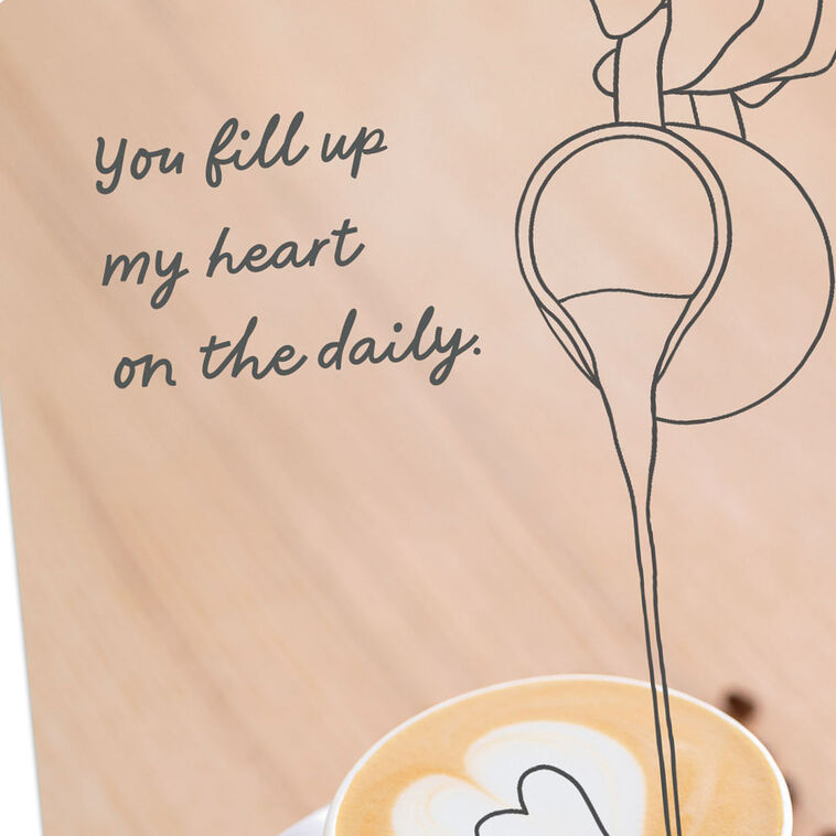 Hallmark You Fill Up My Heart Blank Card