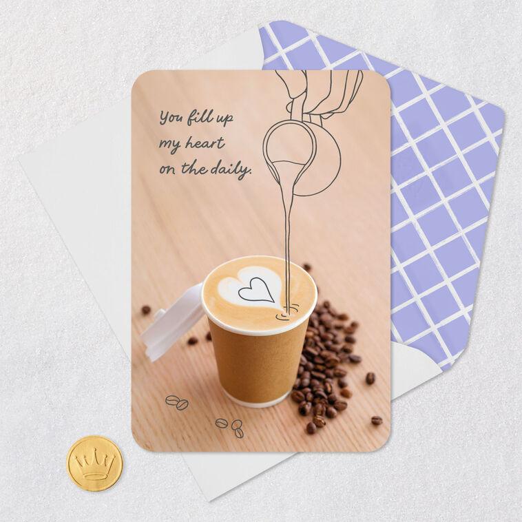 Hallmark You Fill Up My Heart Blank Card