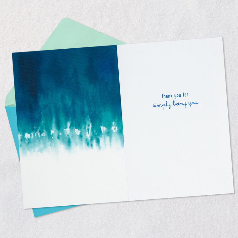 Hallmark You Give From The Heart Thank-You Card