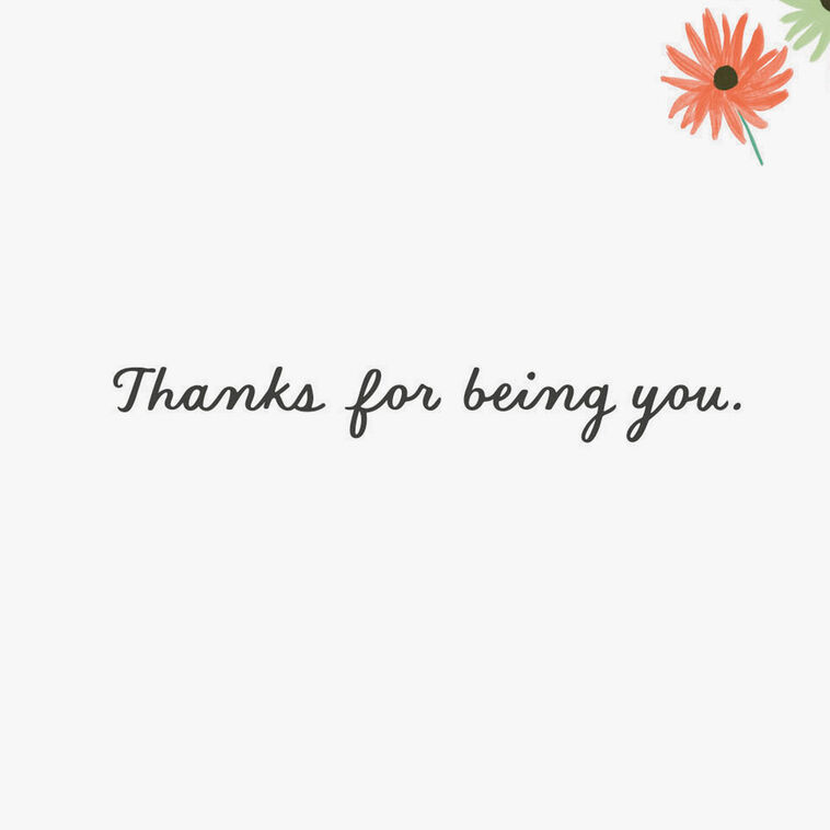 Hallmark You Happy Up My World Thank You Card