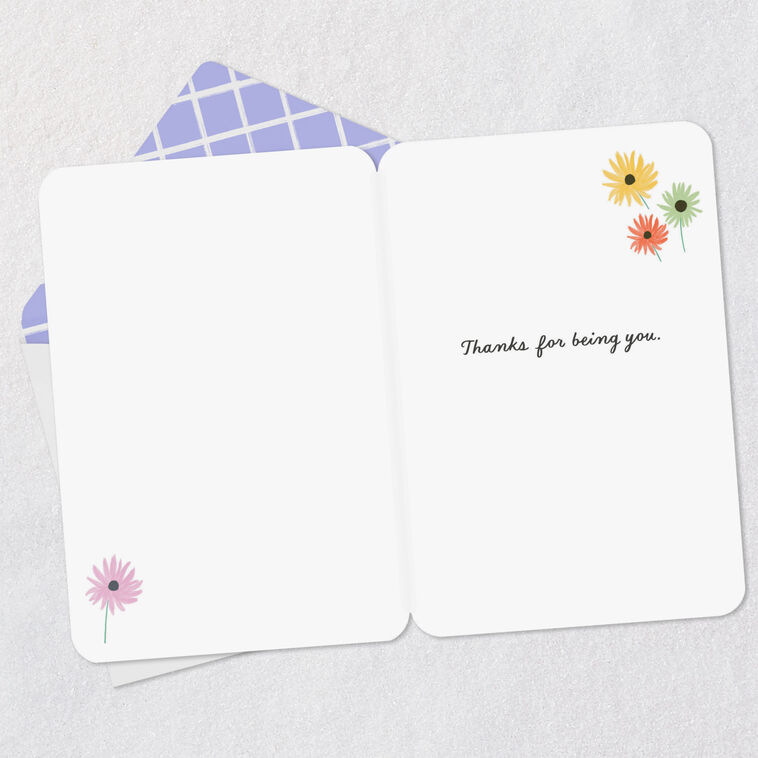 Hallmark You Happy Up My World Thank You Card