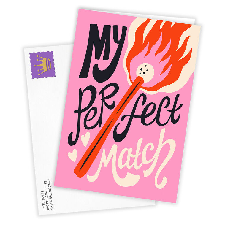 Hallmark You Light My Fire Custom Love Card