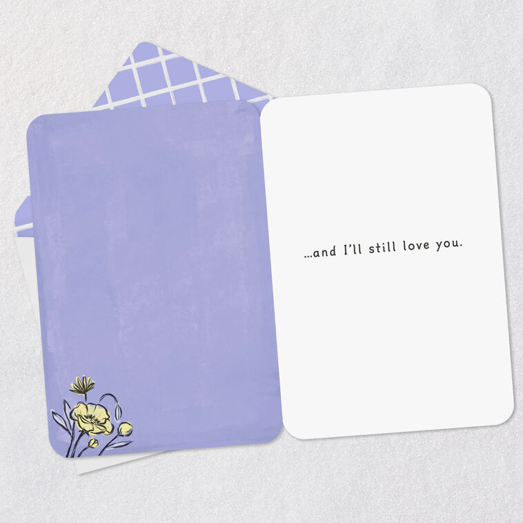 Hallmark You'll Always Be Loved Love Card