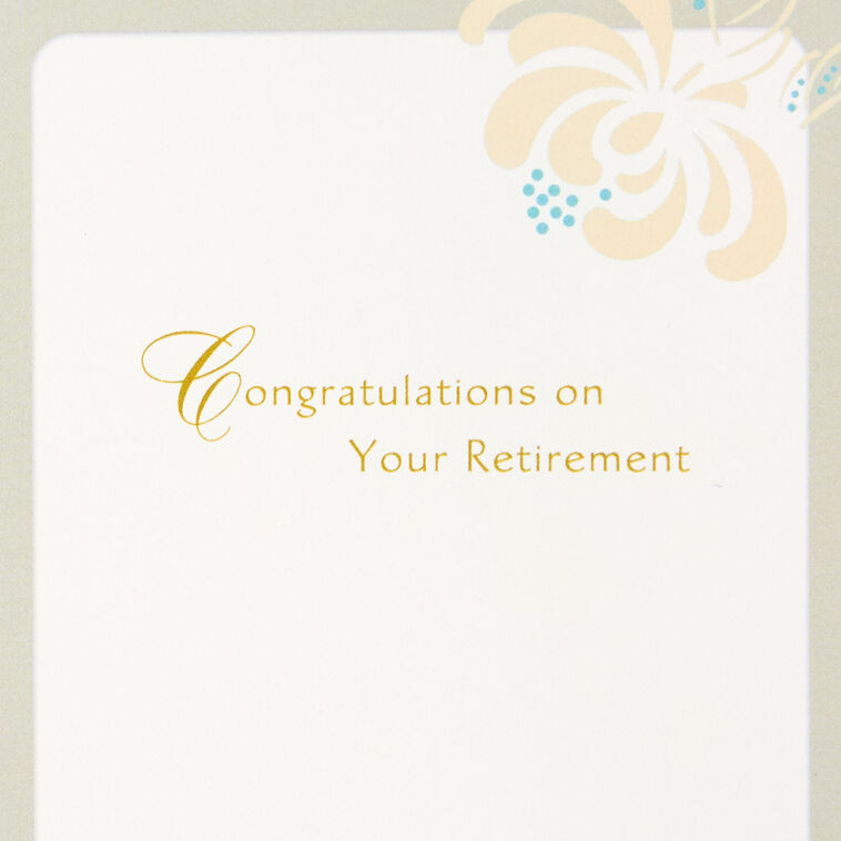 Hallmark You Made A Difference Retirement Card