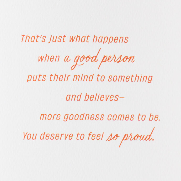 Hallmark You Made It Happen Congratulations Card