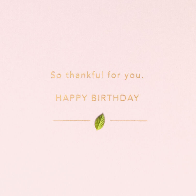 Hallmark You Make Life Beautiful Birthday Card