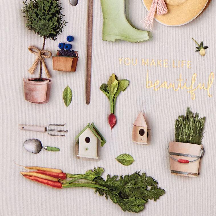 Hallmark You Make Life Beautiful Birthday Card