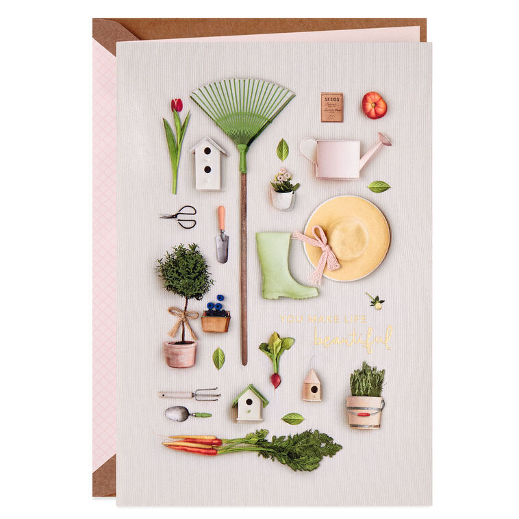 hallmark You Make Life Beautiful Birthday Card