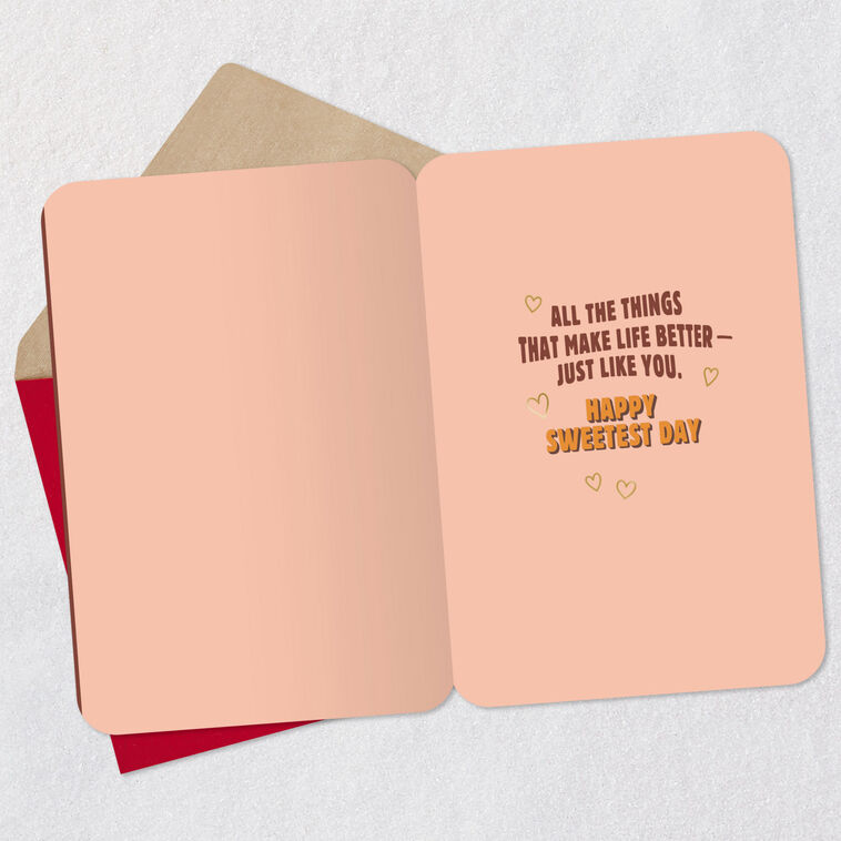 Hallmark You Make Life Better Sweetest Day Card