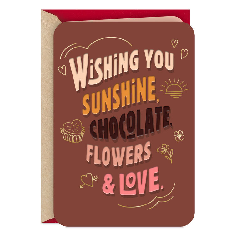 hallmark You Make Life Better Sweetest Day Card