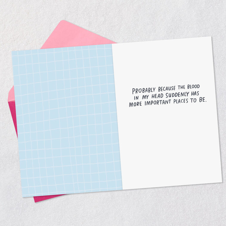 Hallmark You Make Me Dizzy Naughty Love Card