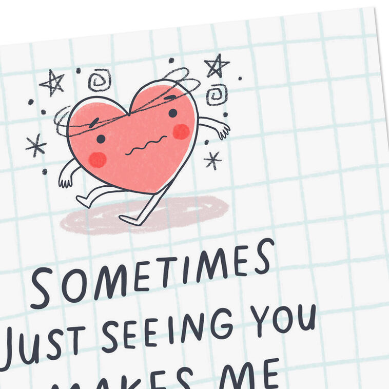 Hallmark You Make Me Dizzy Naughty Love Card