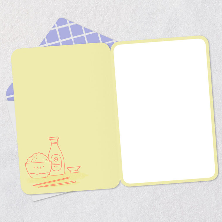 Hallmark You Make Miso Happy Blank Card