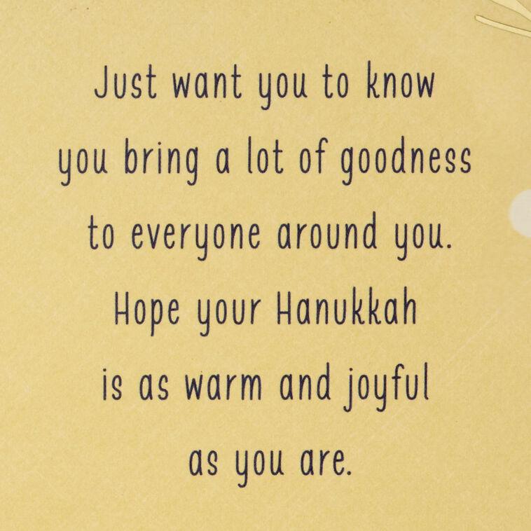 Hallmark You Mean So Much Hanukkah Card