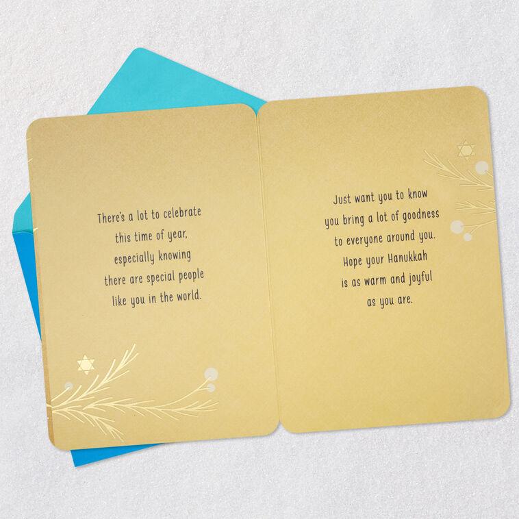 Hallmark You Mean So Much Hanukkah Card